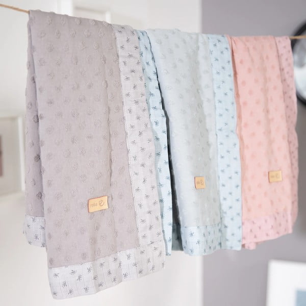 Ružová detská deka 80x80 cm Lil Planet – Roba-image-3