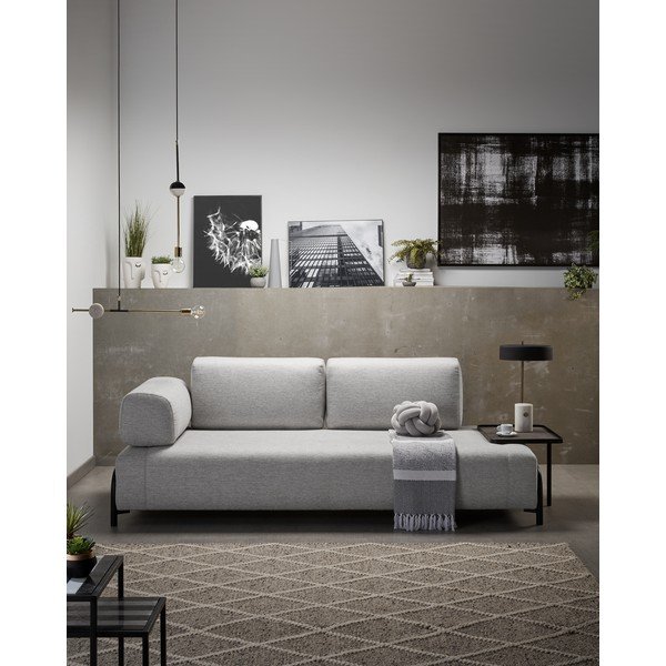 Sivý vankúš La Forma Rienzi-image-3