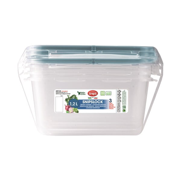 Potravinové škatuľky v súprave 3 ks Snipslock – Snips-image-3