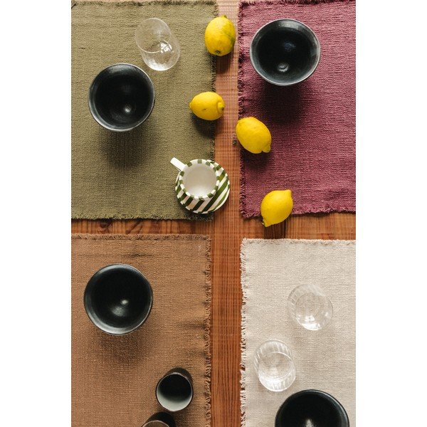 Bavlnená prestieranie v sade 2 ks 38x50 cm Handloom – Lorena Canals-image-1