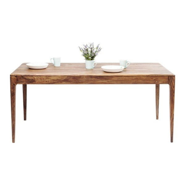 Jedálenský stôl z masívneho dreva Kare Design Brooklyn, 200 × 200 cm