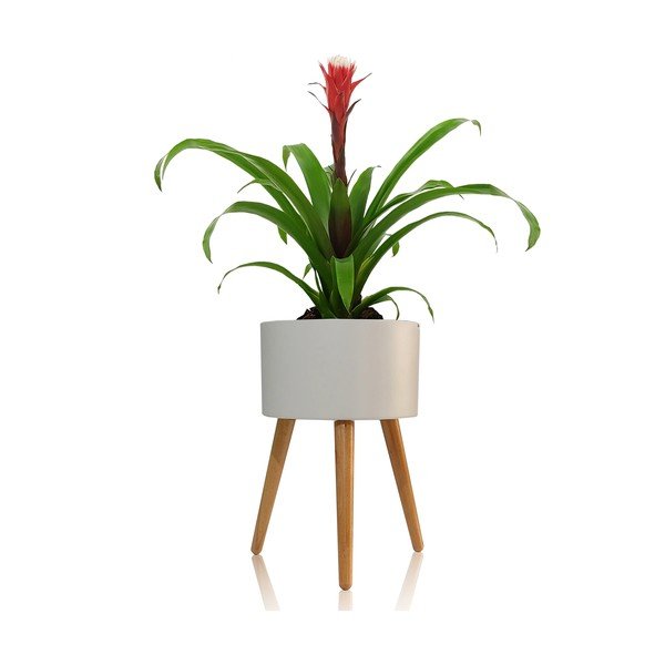 Biely samozavlažovací kvetináč Tomasucci Calla, ø 33 cm-image-2