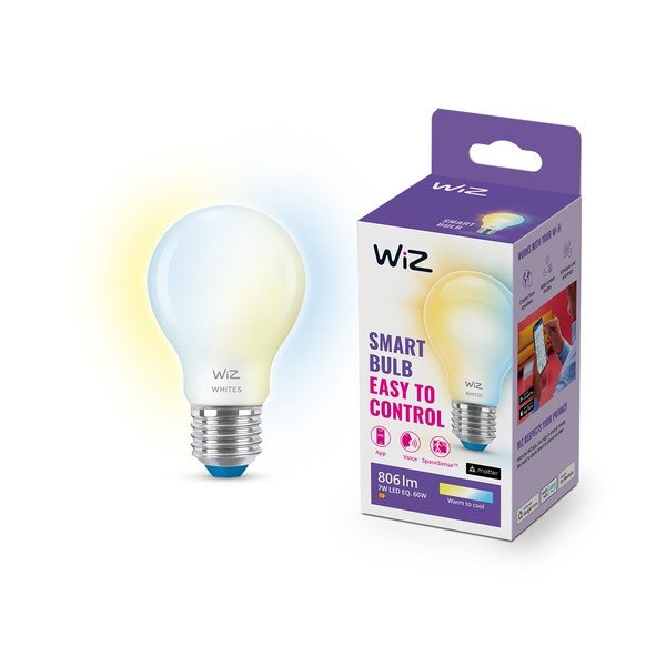 LED smart žiarovka E27, 7 W – WiZ-image-2