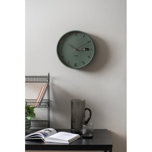 Nástenné hodiny ø 30 cm Data Flip – Karlsson-image-1