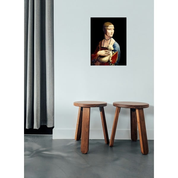 Obraz - reprodukcia 30x40 cm Lady with Ermine, Leonardo Da Vinci – Fedkolor-image-1