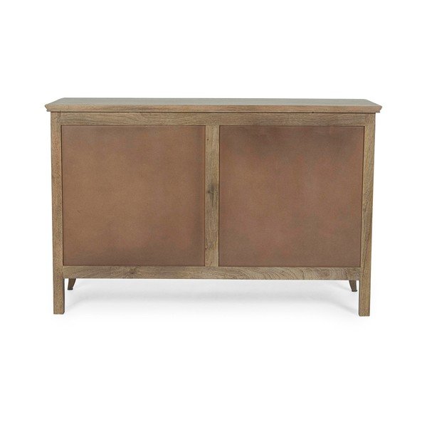 Komoda z mangového dreva v tmavo prírodnej farbe 125x80x42 cm Domitille – Bizzotto-image-4
