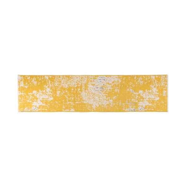 Žlto-sivý obojstranný koberec Maylea, 77 x 200 cm