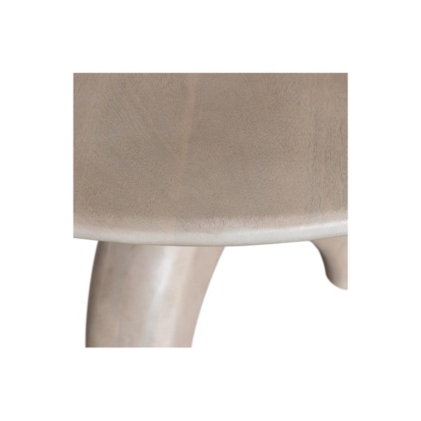 Okrúhly jedálenský stôl z mangového dreva ø 120 cm Smooth – BePureHome-image-3