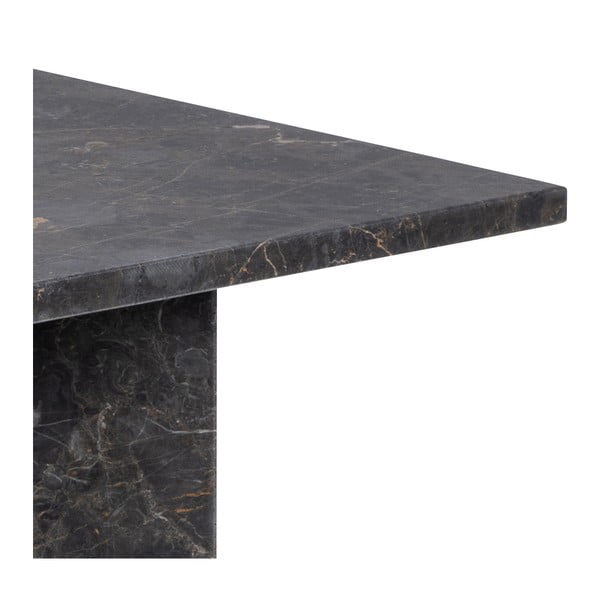 Čierny mramorový konferenčný stolík 70x140 cm Vega – Actona-image-4
