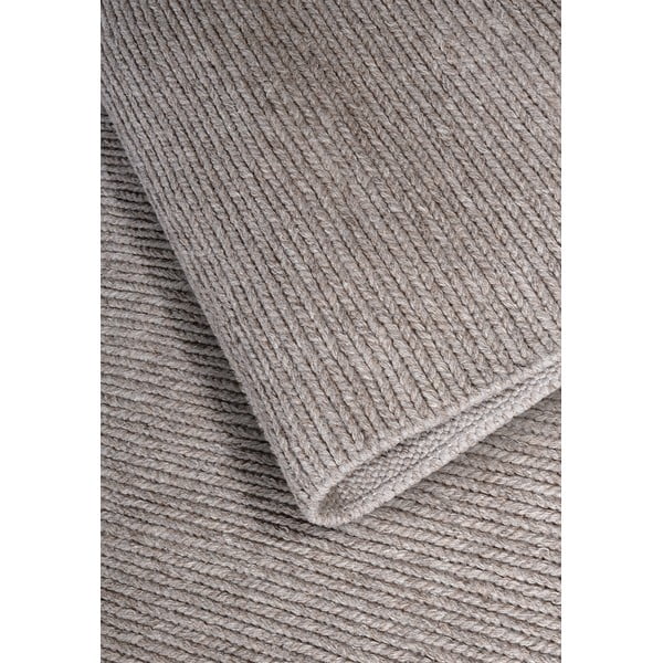 Svetlohnedý ručne tkaný vlnený behúň 80x200 cm Francois – Villeroy&Boch-image-3