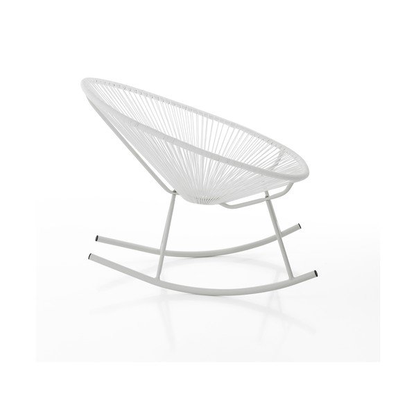 Biele hojdacie kreslo vhodné do exteriéru Tomasucci Numana-image-1