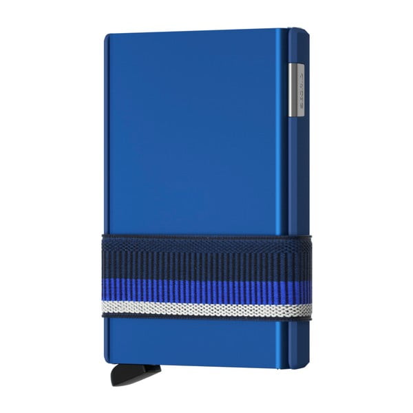 Modrá vysúvacia peňaženka s puzdrom na karty Secrid