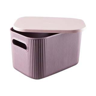 Plastový úložný box s vekom - Mioli Decor