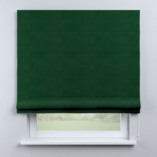 Zelená rímska roleta 170x160 cm Posh Velvet - Yellow Tipi-image-1