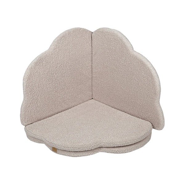 Sivá detská hracia podložka 160x160 cm – Meowbaby-image-1