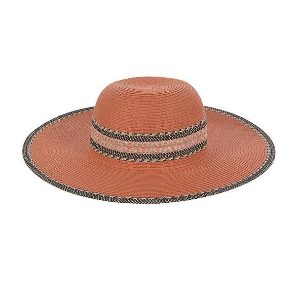 Slamený klobúk Orange