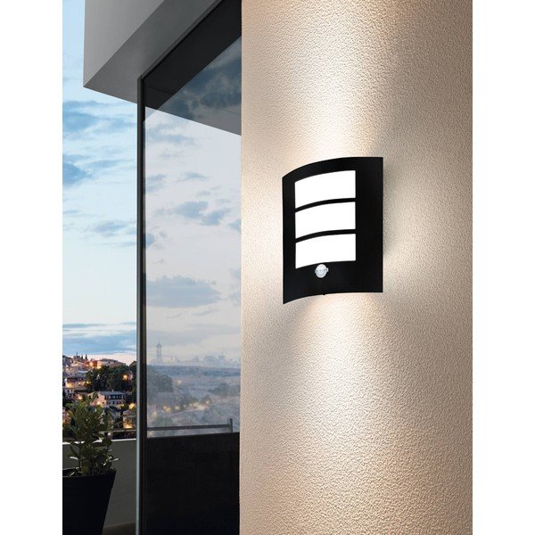 Nástenné vonkajšie svietidlo (výška 26 cm) CITY – EGLO-image-1