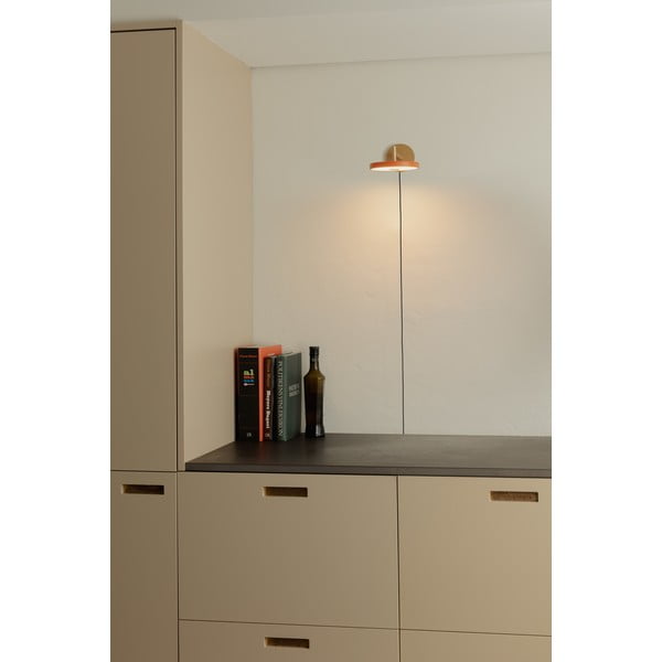 Oranžové LED nástenné svietidlo so stmievačom ø 15 cm Asteria Wall Short – UMAGE-image-1