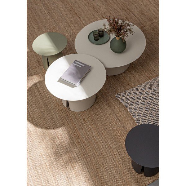 Hliníkový okrúhly záhradný stolík ø 45 cm Bryan – Bizzotto-image-1