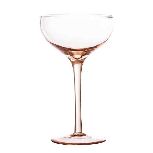 Svetloružový pohár na šampanské Bloomingville Champagne Glass