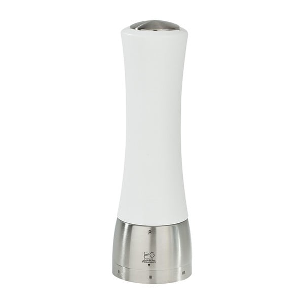 Biely mlynček na soľ Peugeot Madras, 21 cm