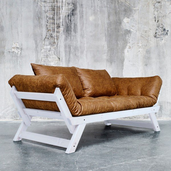 Pohovka Karup Vintage Bepop Cool Gray/Cognac-image-2