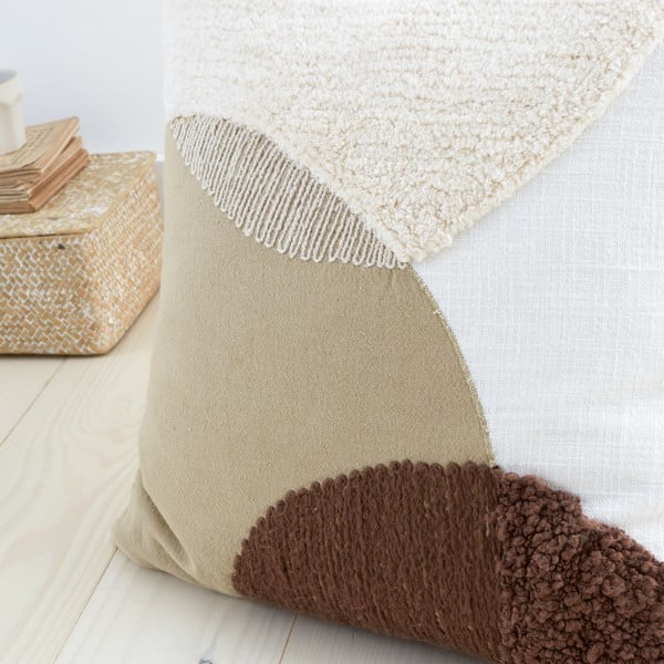 Dekoračný vankúš 45x45 cm Tufted Semi Circles – Pineapple Elephant-image-3