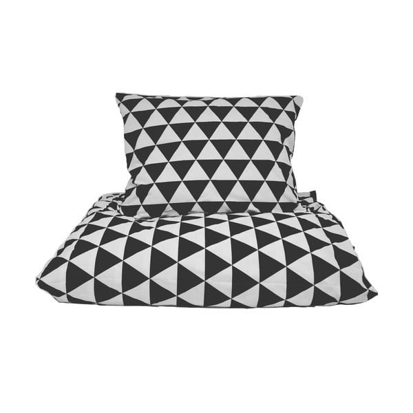 Bavlnené posteľné obliečky So Homely Big Triangles, 140 × 200 cm