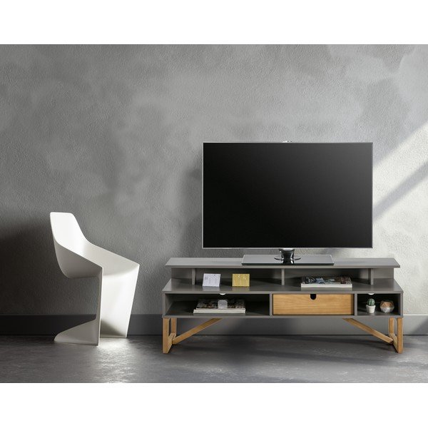 Čierny TV stolík Marckeric Galia-image-1
