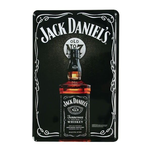 Ceduľa Jack Daniels, 20x30 cm