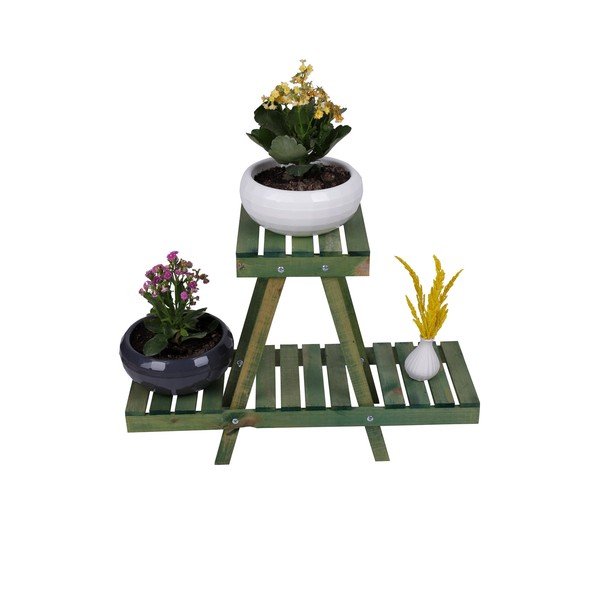 Drevený stojan na kvety (výška  50 cm) Jardiniere – Mioli Decor