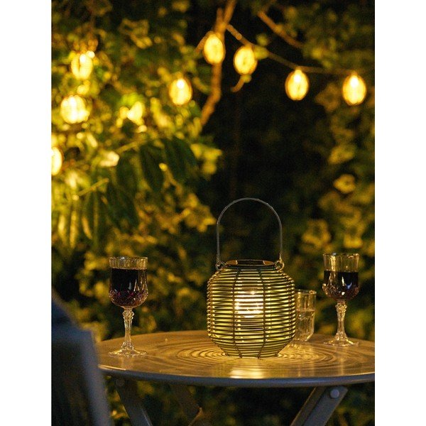 LED stolové/prenosné vonkajšie svietidlo so solárnym panelom ø 15 cm Crewe – House Nordic-image-1