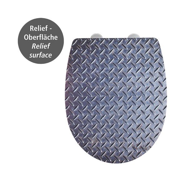 Sivo-biele WC sedadlo Wenko-image-2