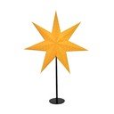 Čierno-oranžová vianočná svetelná dekorácia Clara – Markslöjd