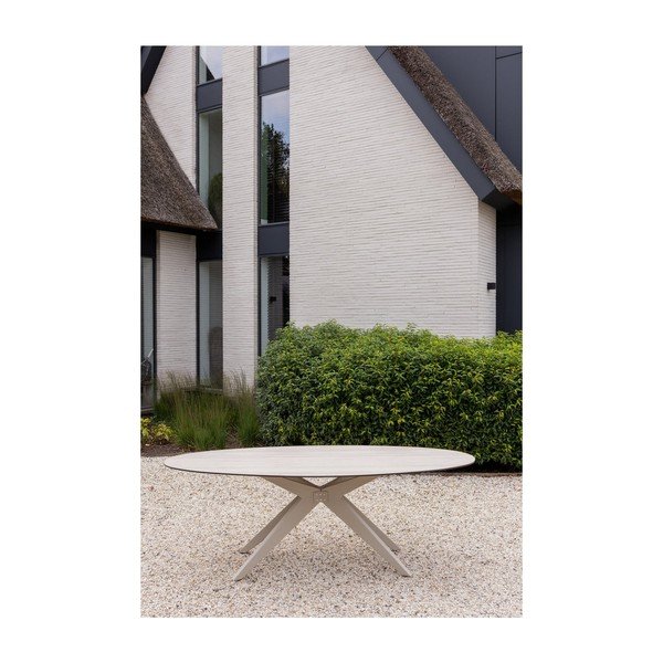 Hliníkový záhradný jedálenský stôl 100x220 cm Elk – Exotan-image-1