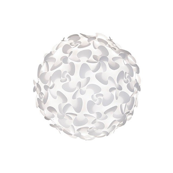 Biele stropné tienidlo UMAGE Lora, Ø 45 cm