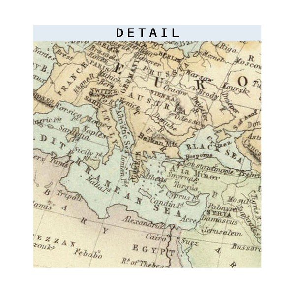 Obraz v drevenom ráme Globe, 70 × 50 cm-image-2