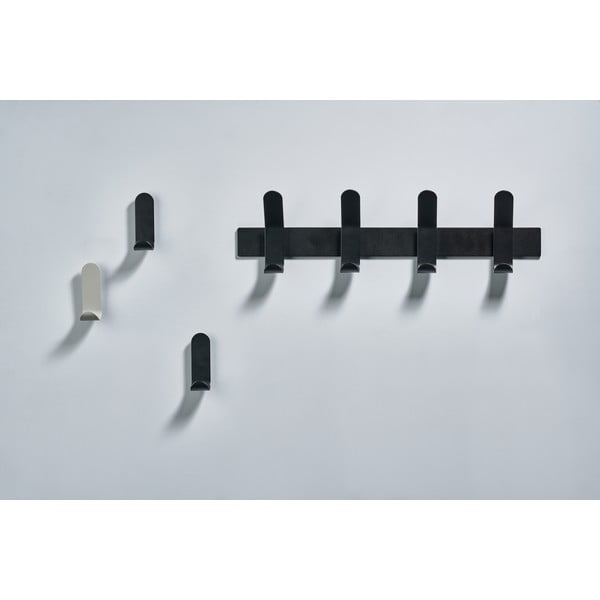 Čierny oceľový vešiak na stenu Zone A-Rack-image-4