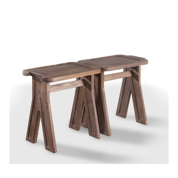 Stolička z orechového dreva Wewood - Portugues Joinery Multibanqueta