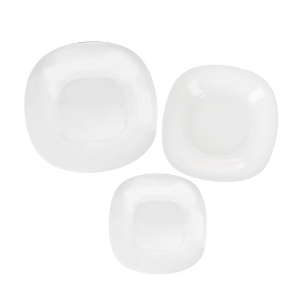 Sklenená jedálenská súprava 18 ks LUNA – Orion