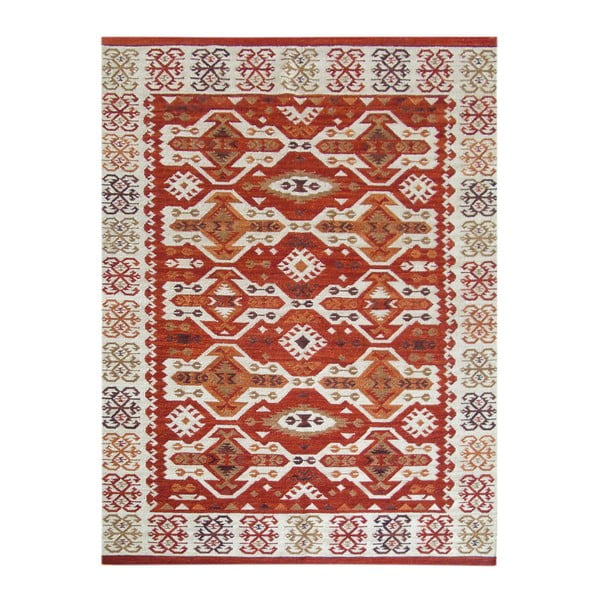 Ručne tkaný koberec Kilim Multi Red, 180x120 cm