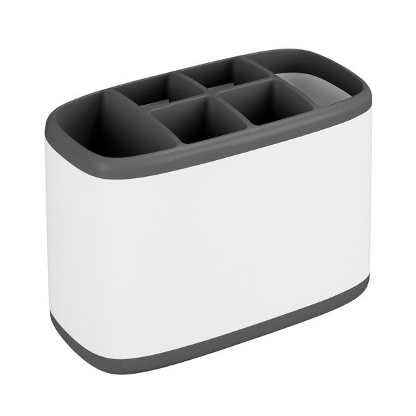 Biely plastový kúpeľňový organizér na kozmetiku - Wenko-image-2