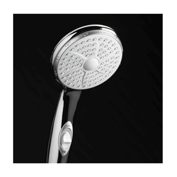 Sprchová hlavica s hadicou ø 10 cm Hydro – douceur d'intérieur-image-1