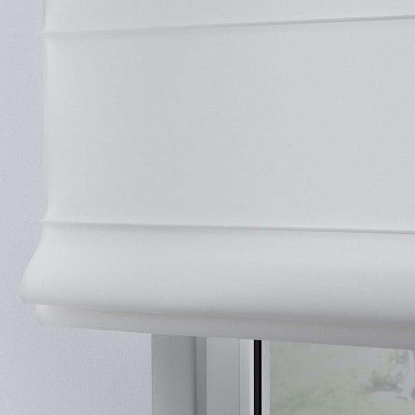 Biela rímska roleta 170x160 cm Happiness - Yellow Tipi-image-1