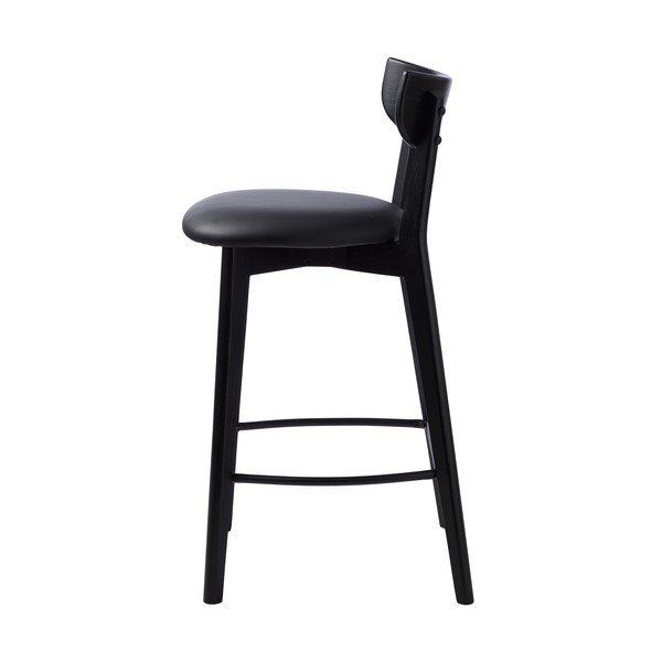 Čierna barová stolička (výška sedadla 67 cm) Pero – Unique Furniture-image-4