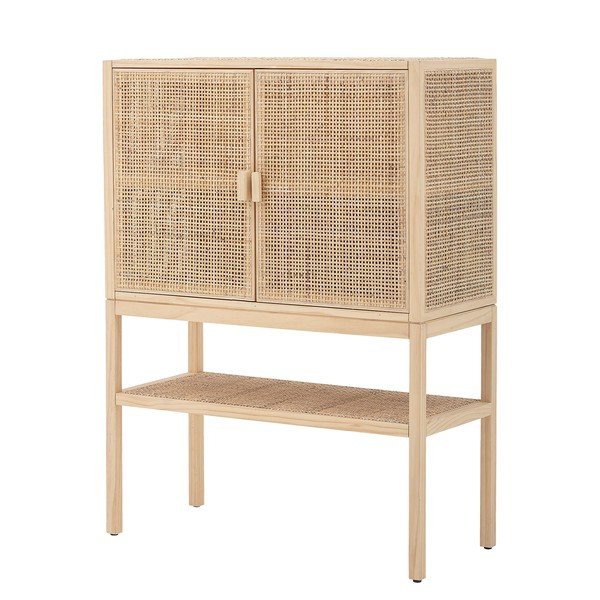 Prírodná komoda s nohami z borovicového dreva Bloomingville Sanna