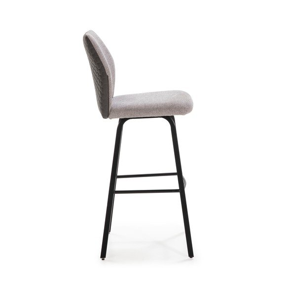 Svetlosivé barové stoličky v súprave 2 ks 75 cm Pol – Marckeric-image-3