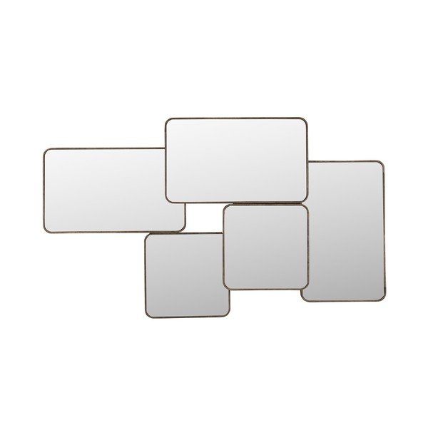 Nástenné zrkadlo s dreveným rámom 120x70 cm Cordelia – Dutchbone