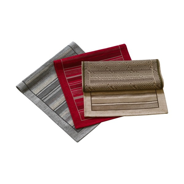 Červený behúň Floorita Velour, 55 x 115 cm-image-3