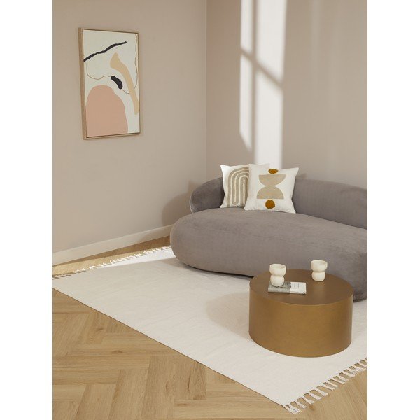 Biely koberec 300x200 cm Agneta - Westwing Collection-image-1